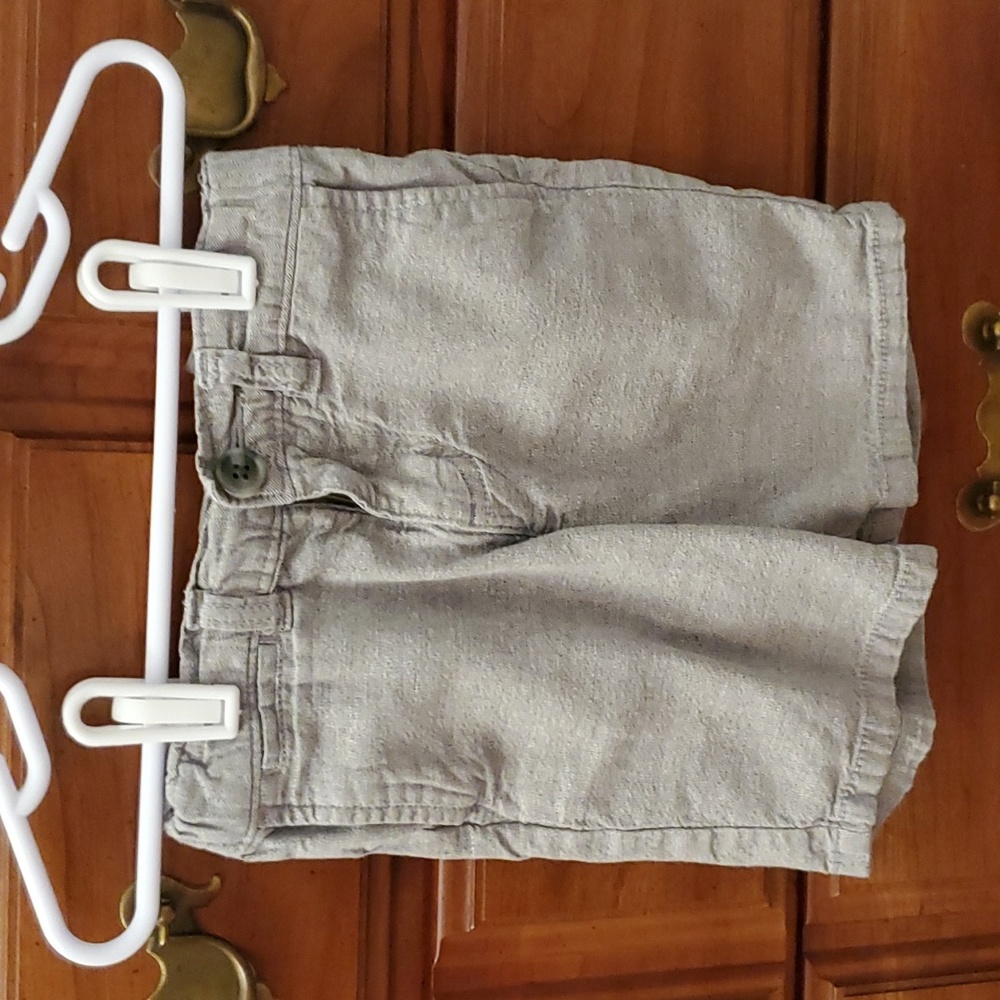 Gray Dress Shorts